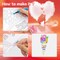 Mother’s Day Card Making Kit – 24 Color Your Own Bouquet Craft Cards, DIY Happy Mother’s Day Paper Flower Kits for Kids, Classroom & Party Activities